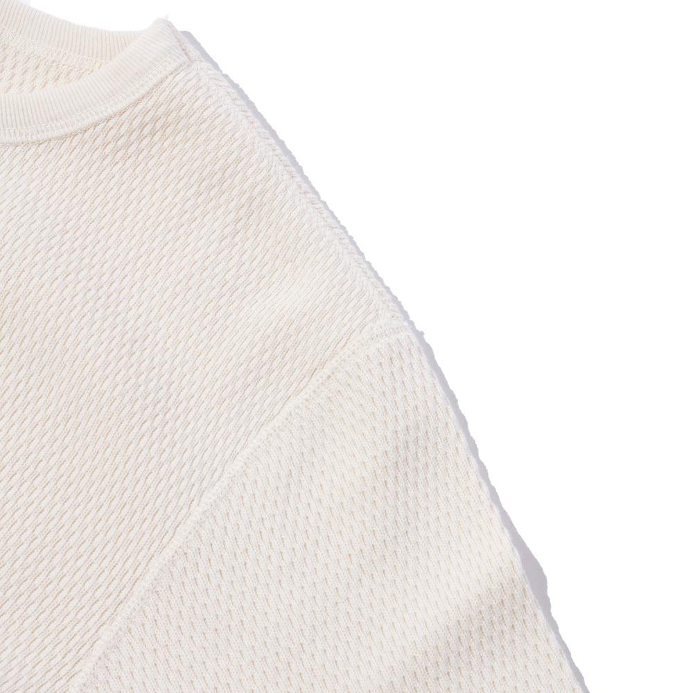 The Real McCoy's U.S. Army Military Thermal Shirt Milk-Top-Clutch Cafe