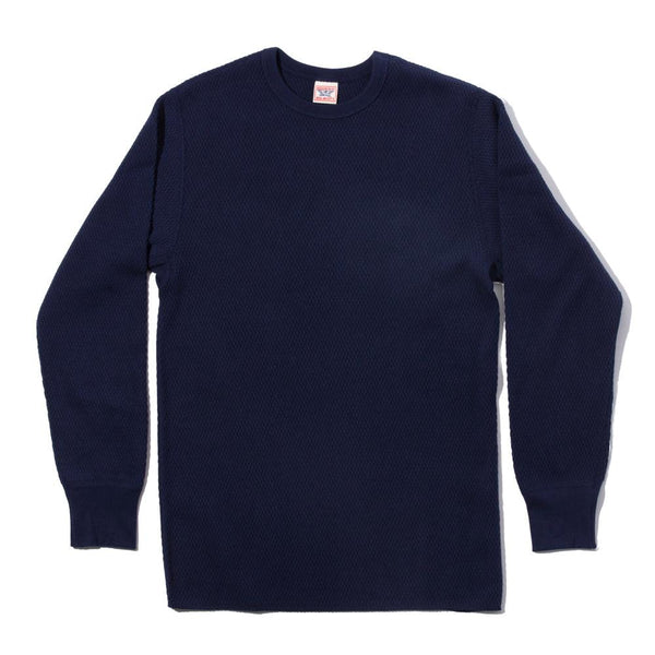 The Real McCoy's Army Military Thermal Shirt Navy