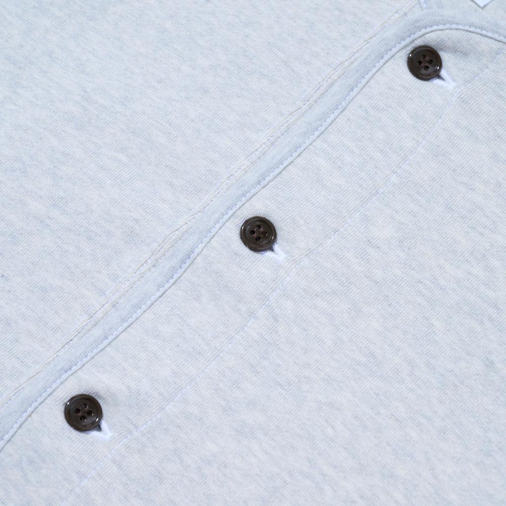 The Real McCoy's U.S.N. Cotton Cardigan Snow Grey-Cardigan-Clutch Cafe