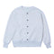 The Real McCoy's U.S.N. Cotton Cardigan Snow Grey-Cardigan-Clutch Cafe