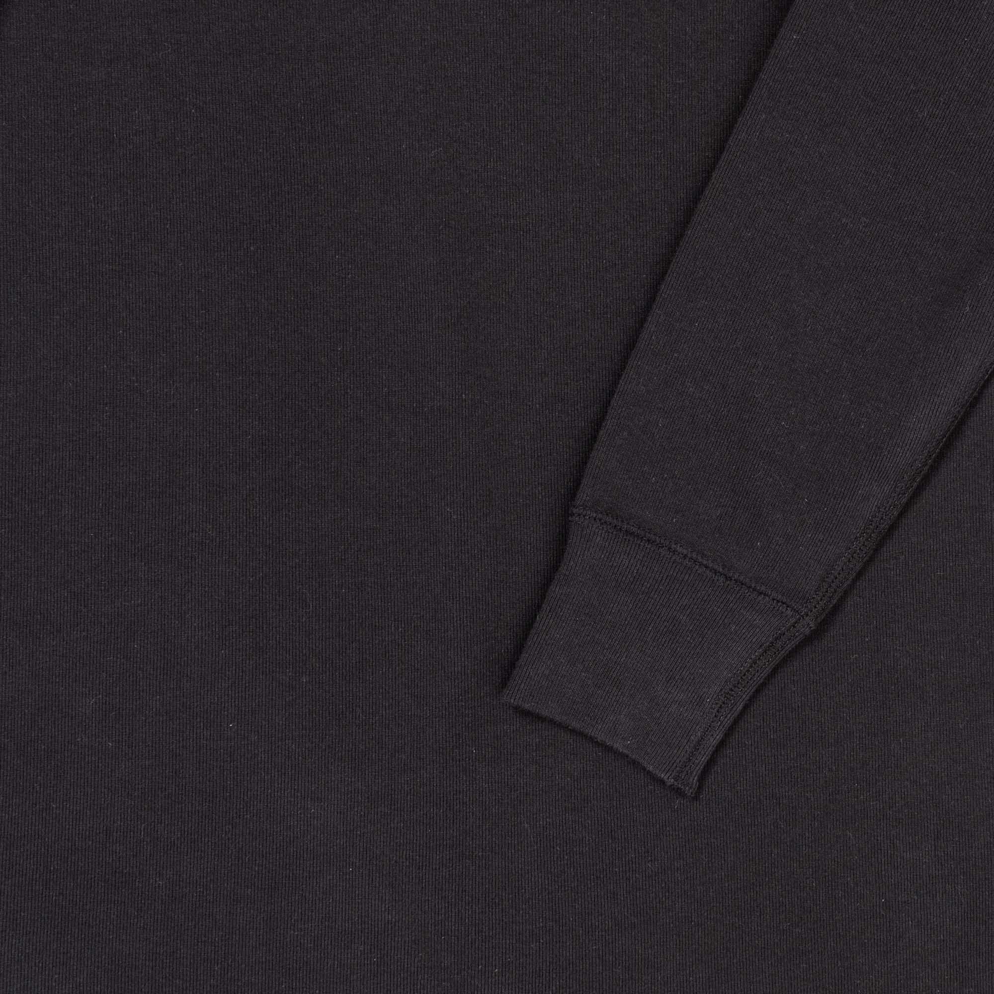 The Real McCoy's Union Henley Undershirt L/S Black-Henley-Clutch Cafe