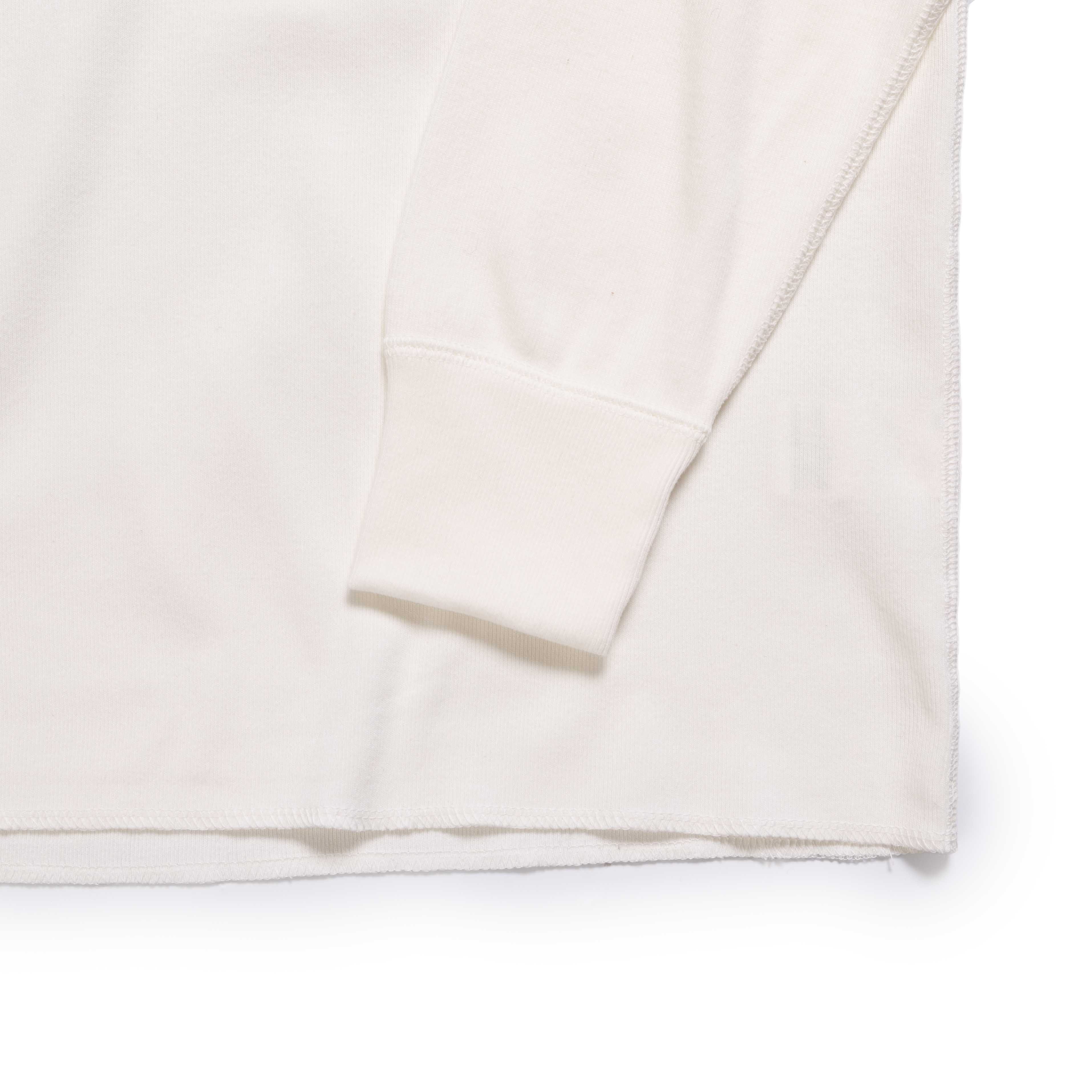 The Real McCoy's Union Henley Undershirt L/S White-Henley-Clutch Cafe