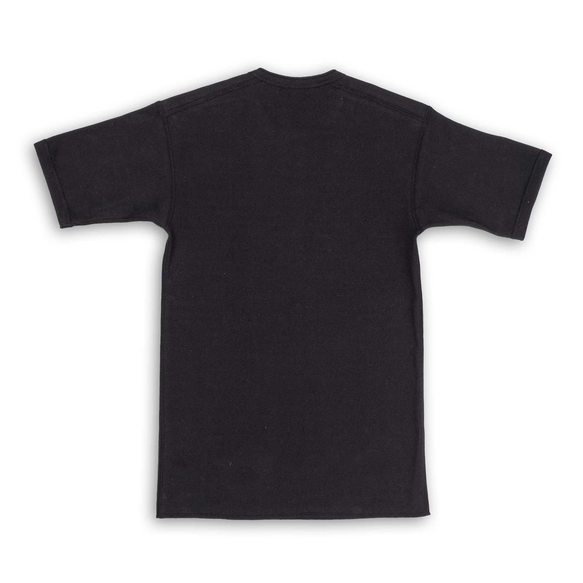 The Real McCoy's Union Henley Undershirt S/S Black-Henley-Clutch Cafe