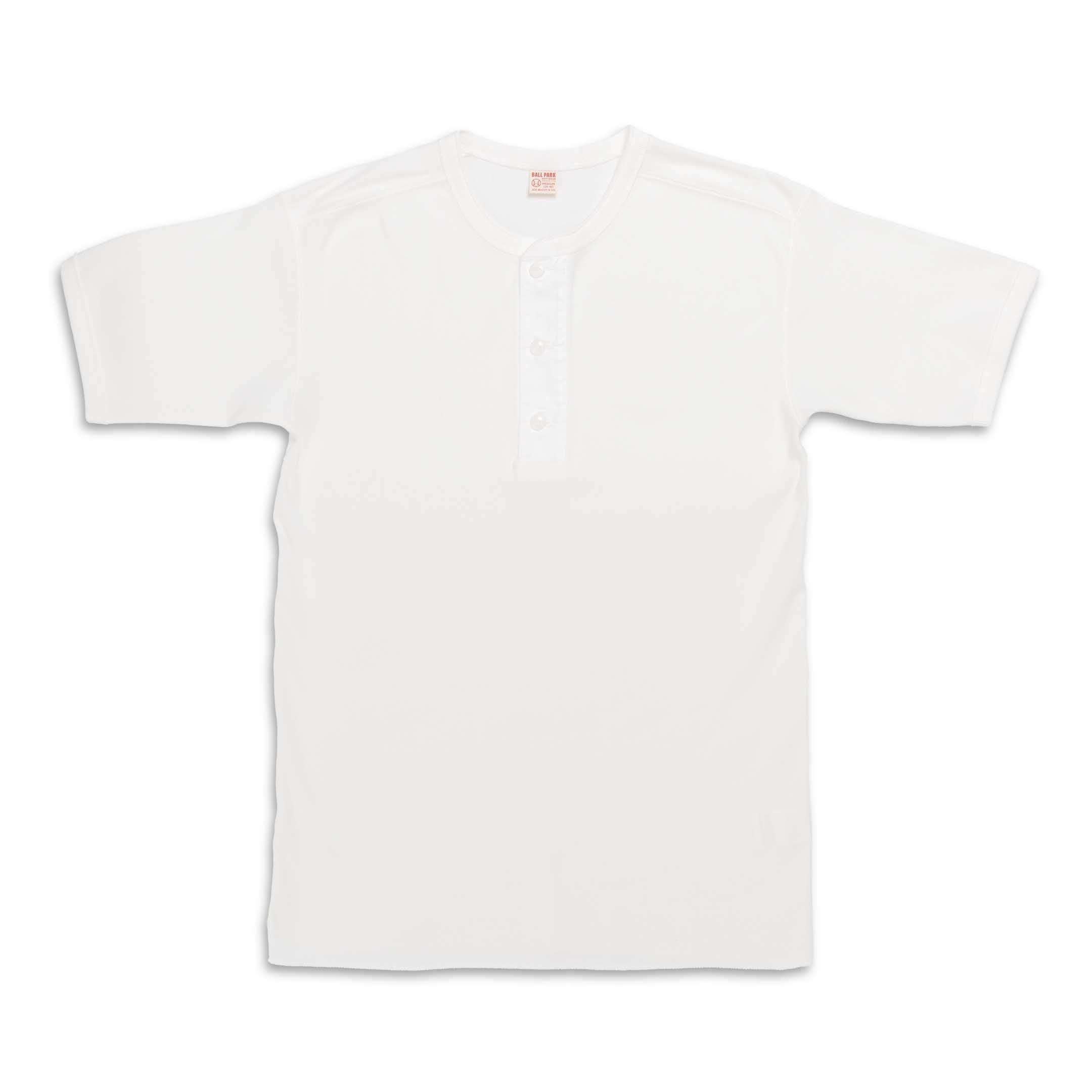 The Real McCoy's Union Henley Undershirt S/S White-Henley-Clutch Cafe