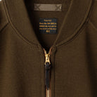 The Real McCoy's Vest, Flying Winter, Type C-2 Olive-Cardigan-Clutch Cafe