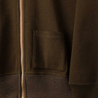 The Real McCoy's Vest, Flying Winter, Type C-2 Olive-Cardigan-Clutch Cafe