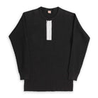 The Real McCoy's Waffle Thermal Henley Undershirt Black-Henley-Clutch Cafe