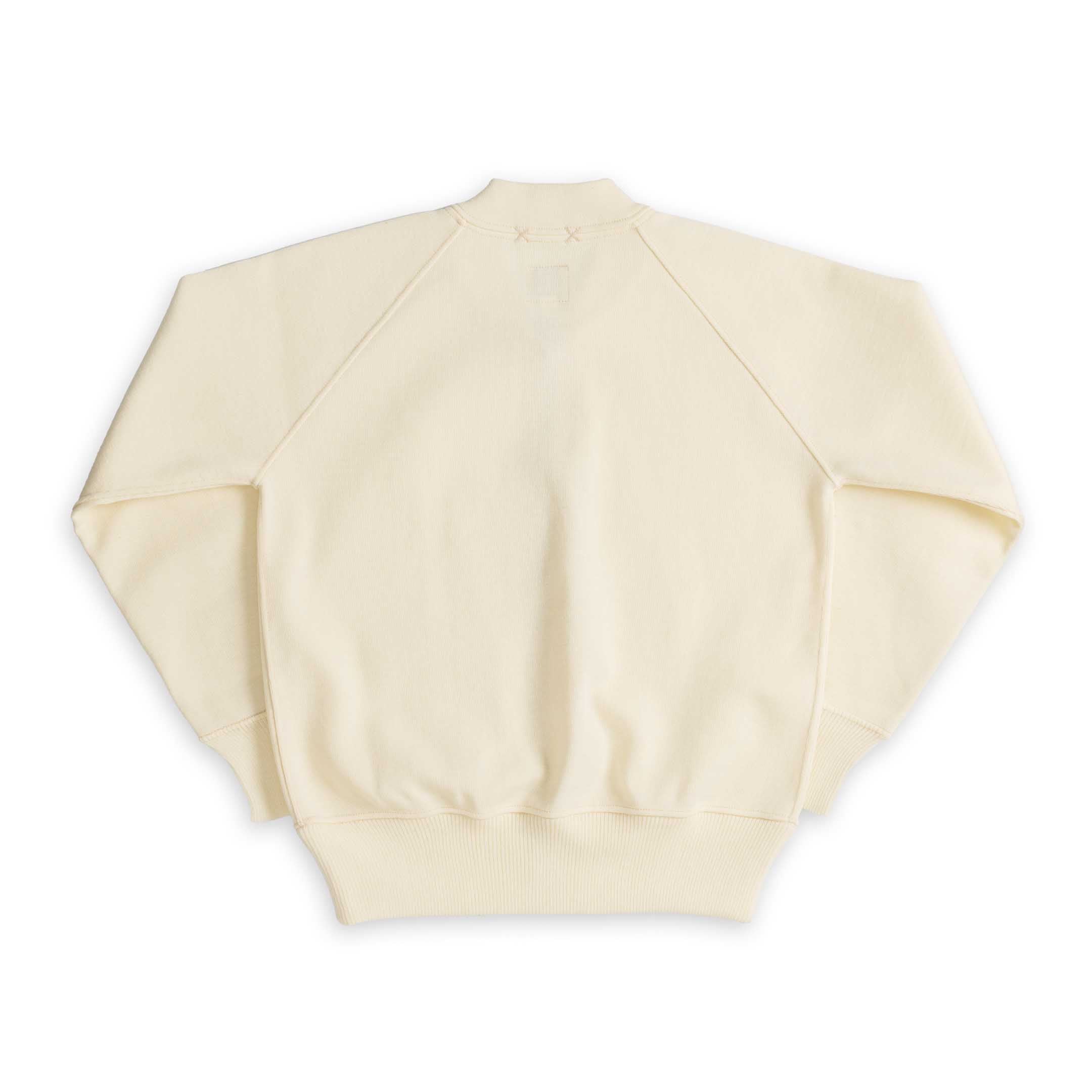 The Real McCoy's Winter Aviation Sweater Ecru-Cardigan-Clutch Cafe