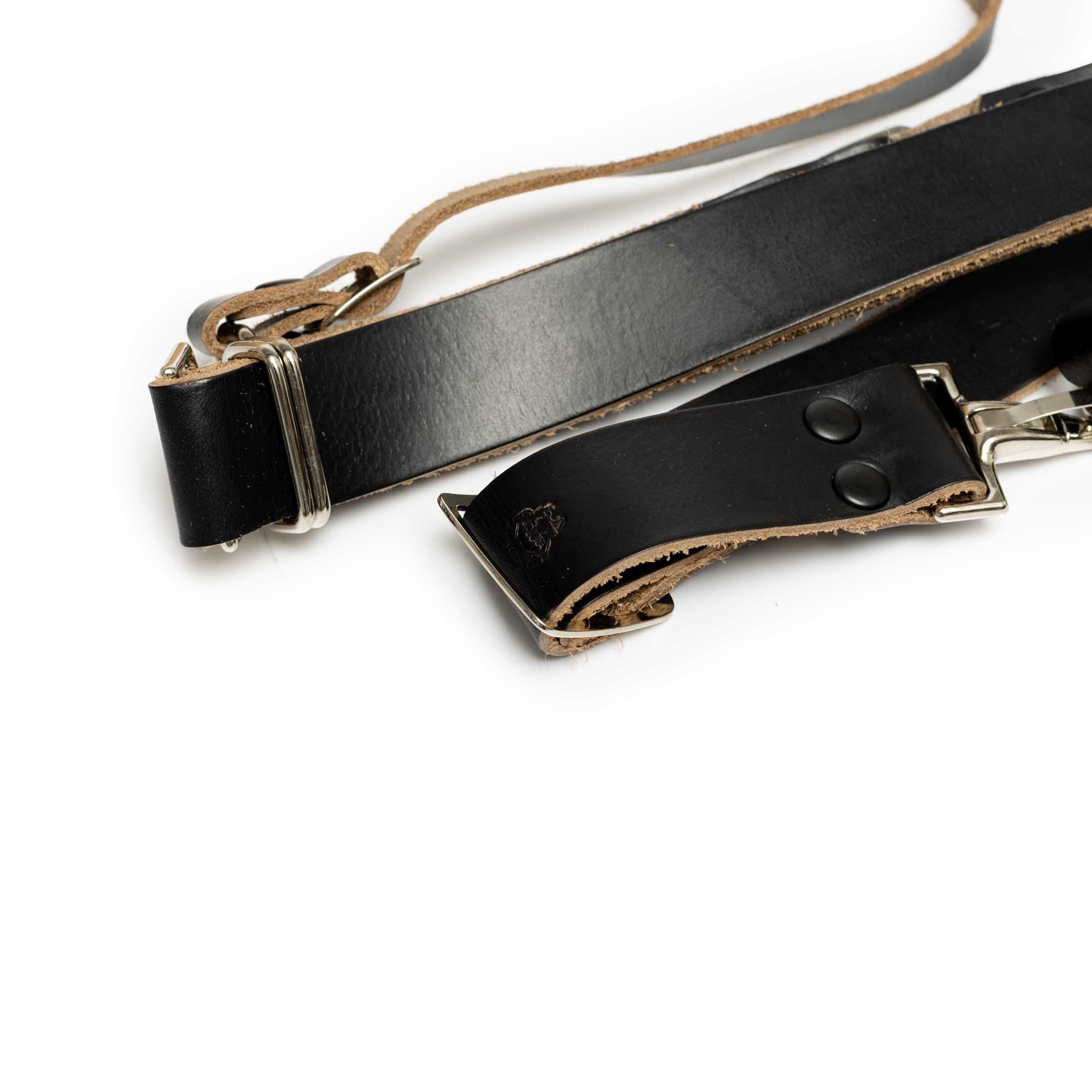 The Strapateer 'Type C' Camera Strap Black-Accessories-Clutch Cafe