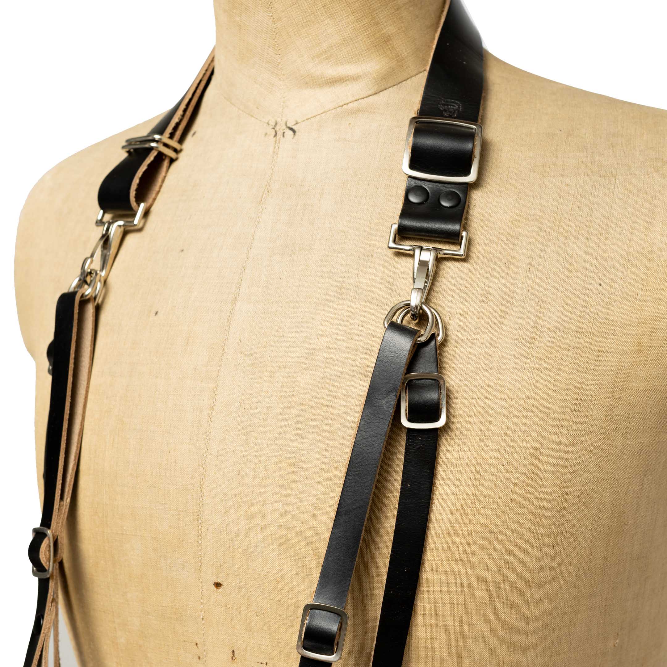 The Strapateer 'Type C' Camera Strap Black-Accessories-Clutch Cafe