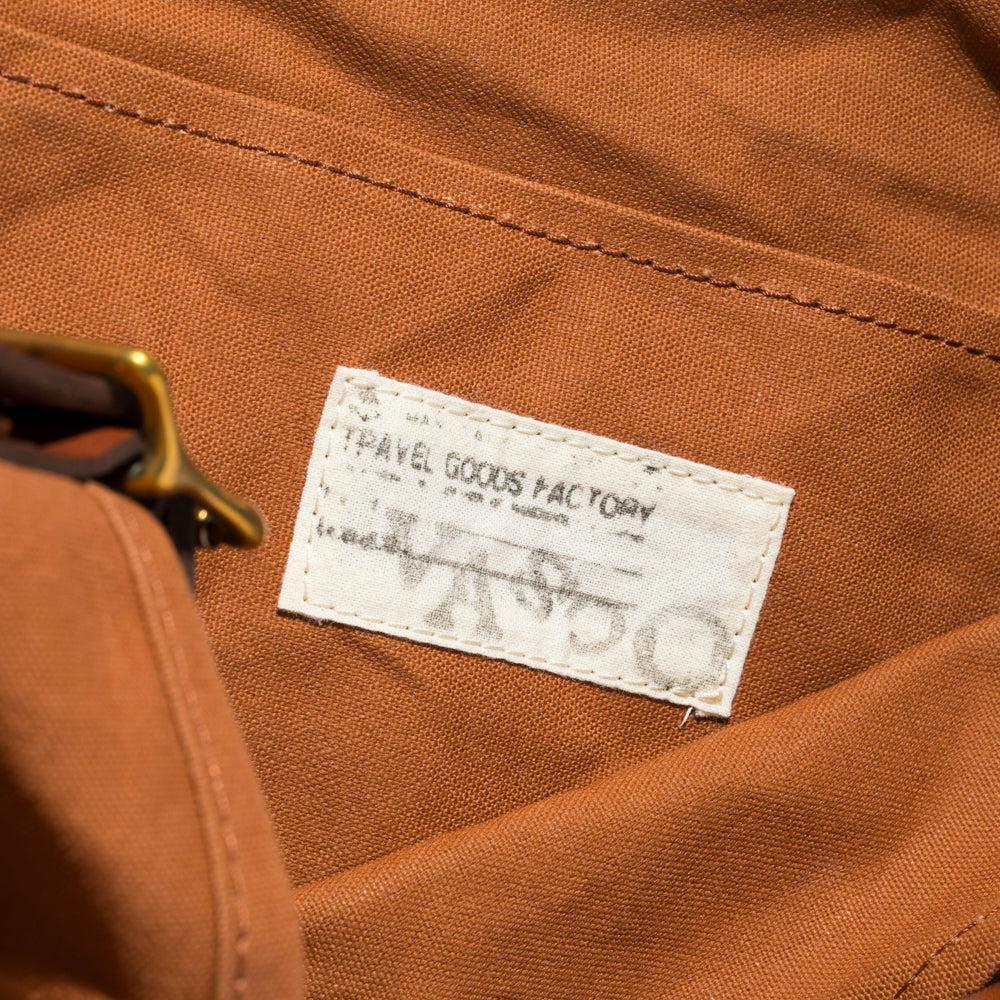 Vasco Canvas x Leather Travel Tote Bag Khaki-Rucksack-Clutch Cafe