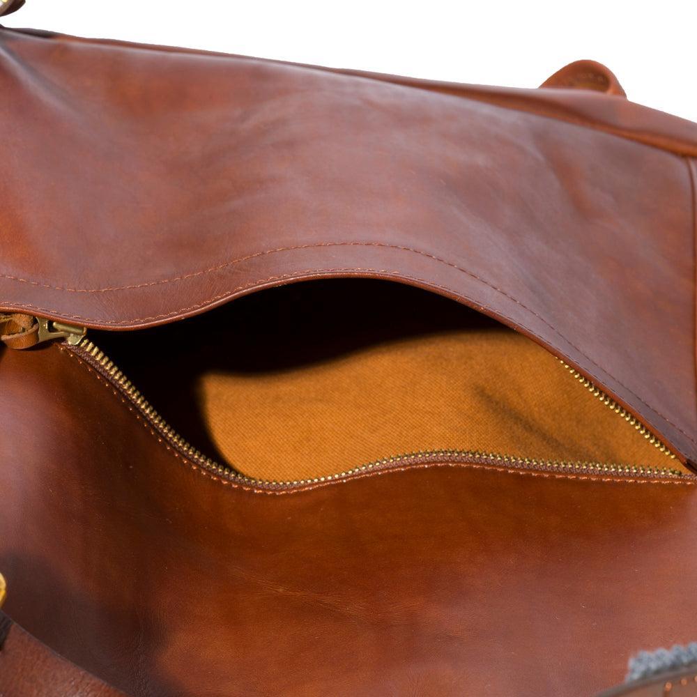 Vasco Leather Army Rucksack Camel-rucksack-Clutch Cafe