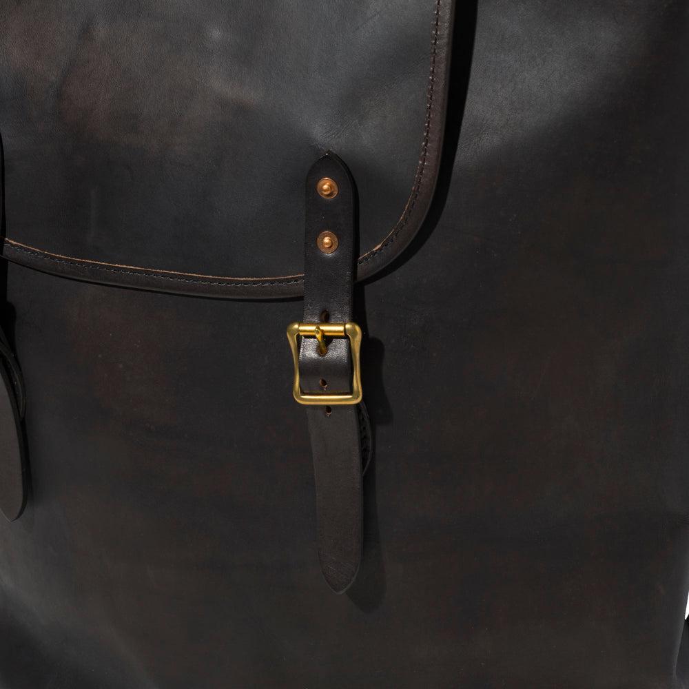 Vasco Leather Army Rucksack Type II Black-rucksack-Clutch Cafe