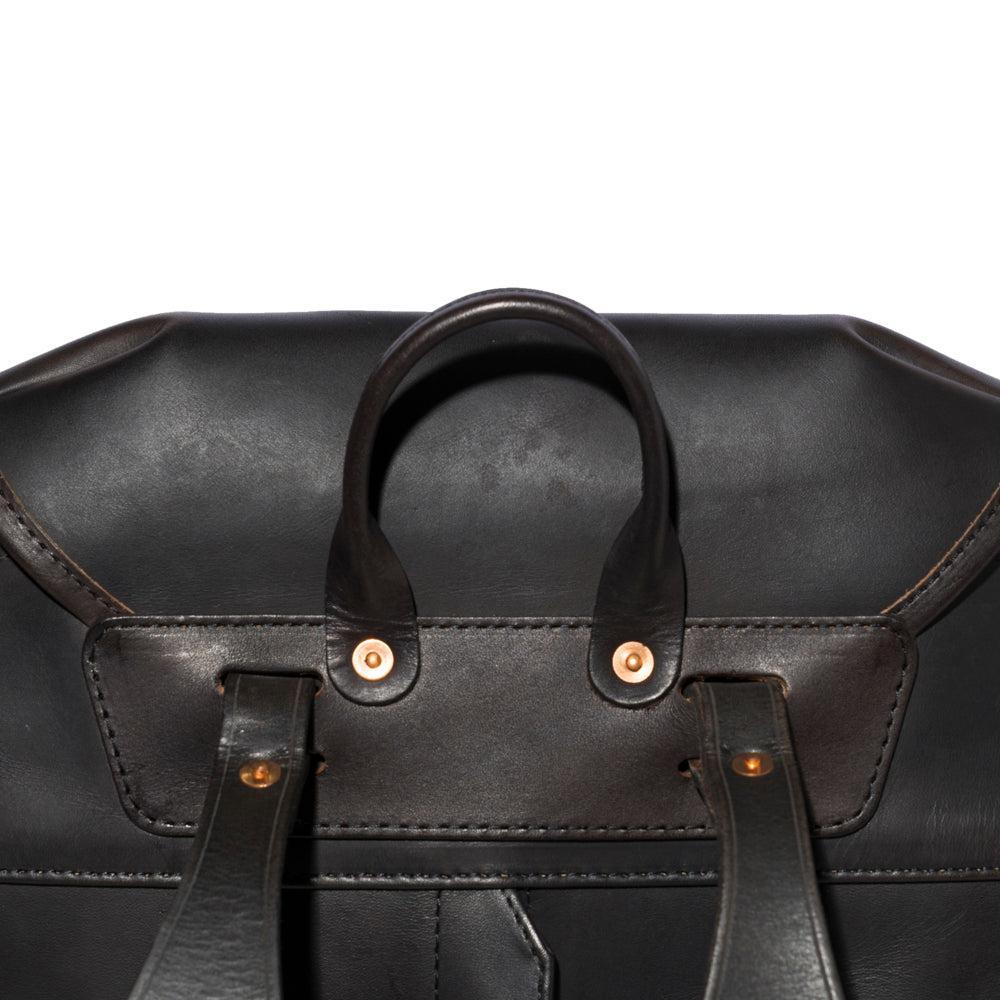 Vasco Leather Army Rucksack Type II Black-rucksack-Clutch Cafe