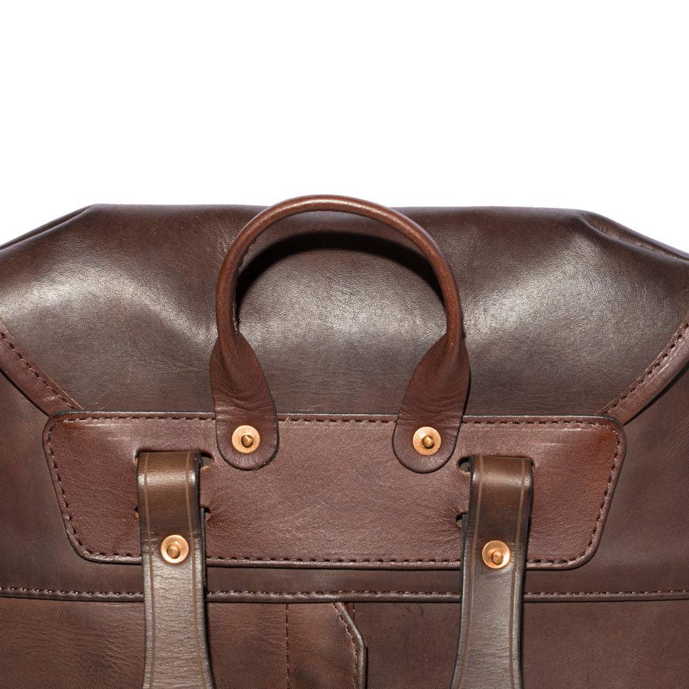 Vasco Leather Army Rucksack Type II Brown-rucksack-Clutch Cafe
