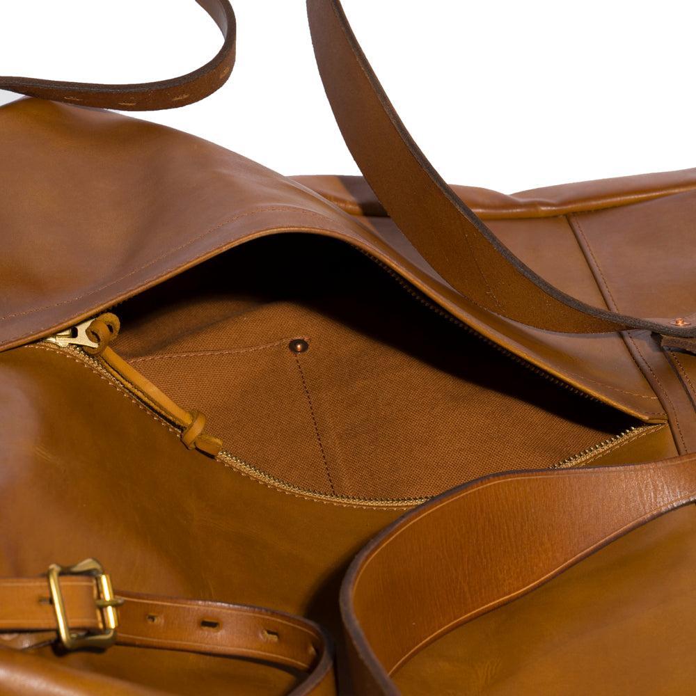 Vasco Leather Army Rucksack Type II Sand-rucksack-Clutch Cafe