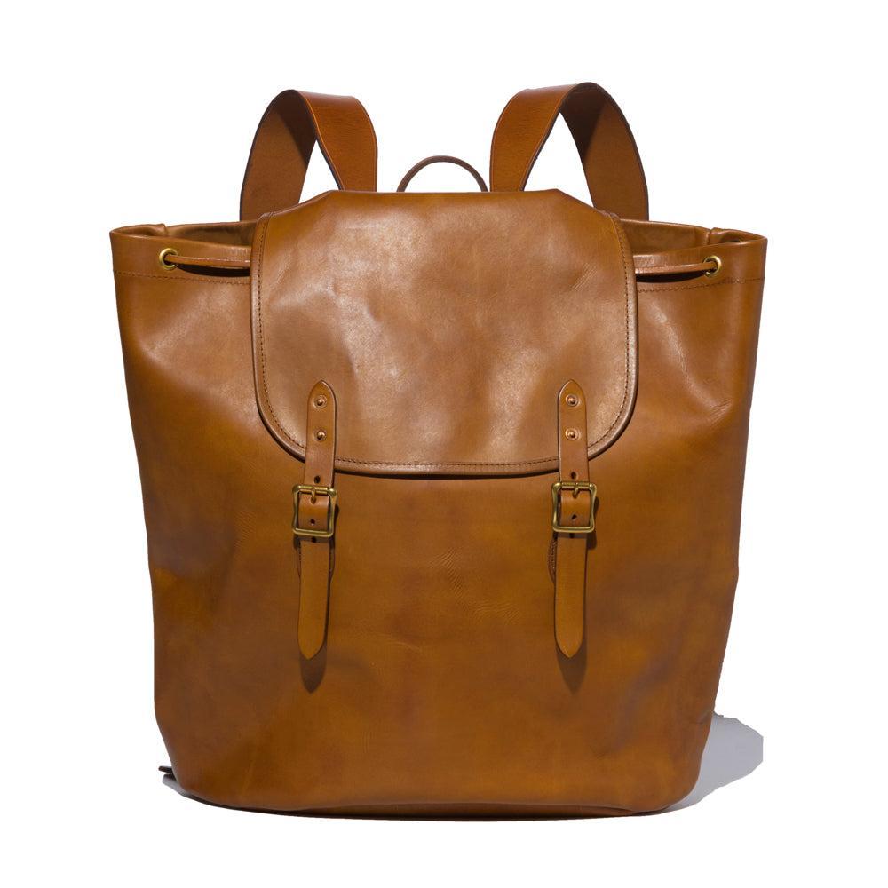 Vasco Leather Army Rucksack Type II Sand-rucksack-Clutch Cafe