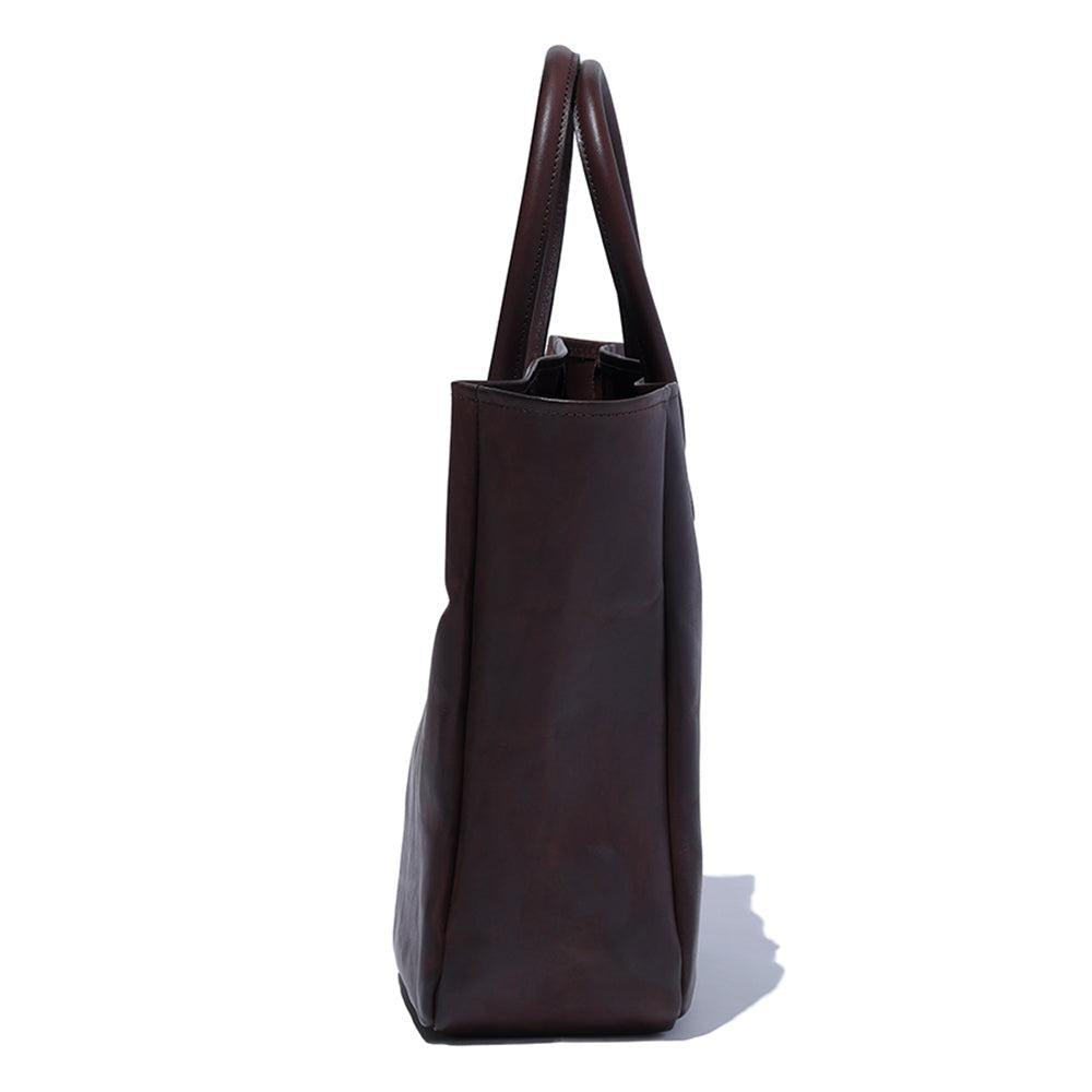 Vasco Leather Old Tote Bag Brown-Bag-Clutch Cafe