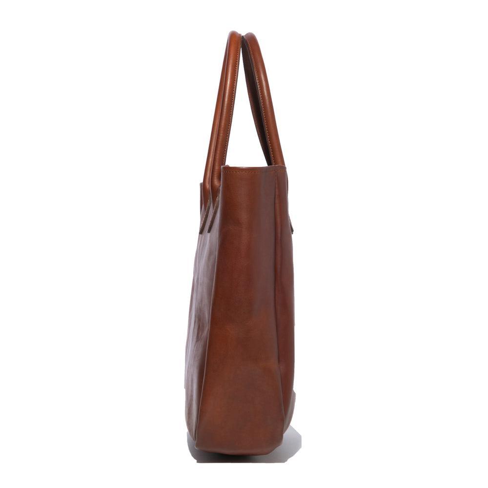 Vasco Leather Old Tote Bag Camel-Bag-Clutch Cafe
