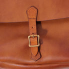 Vasco Leather Postman Shoulder Bag (Large) Camel-Bag-Clutch Cafe