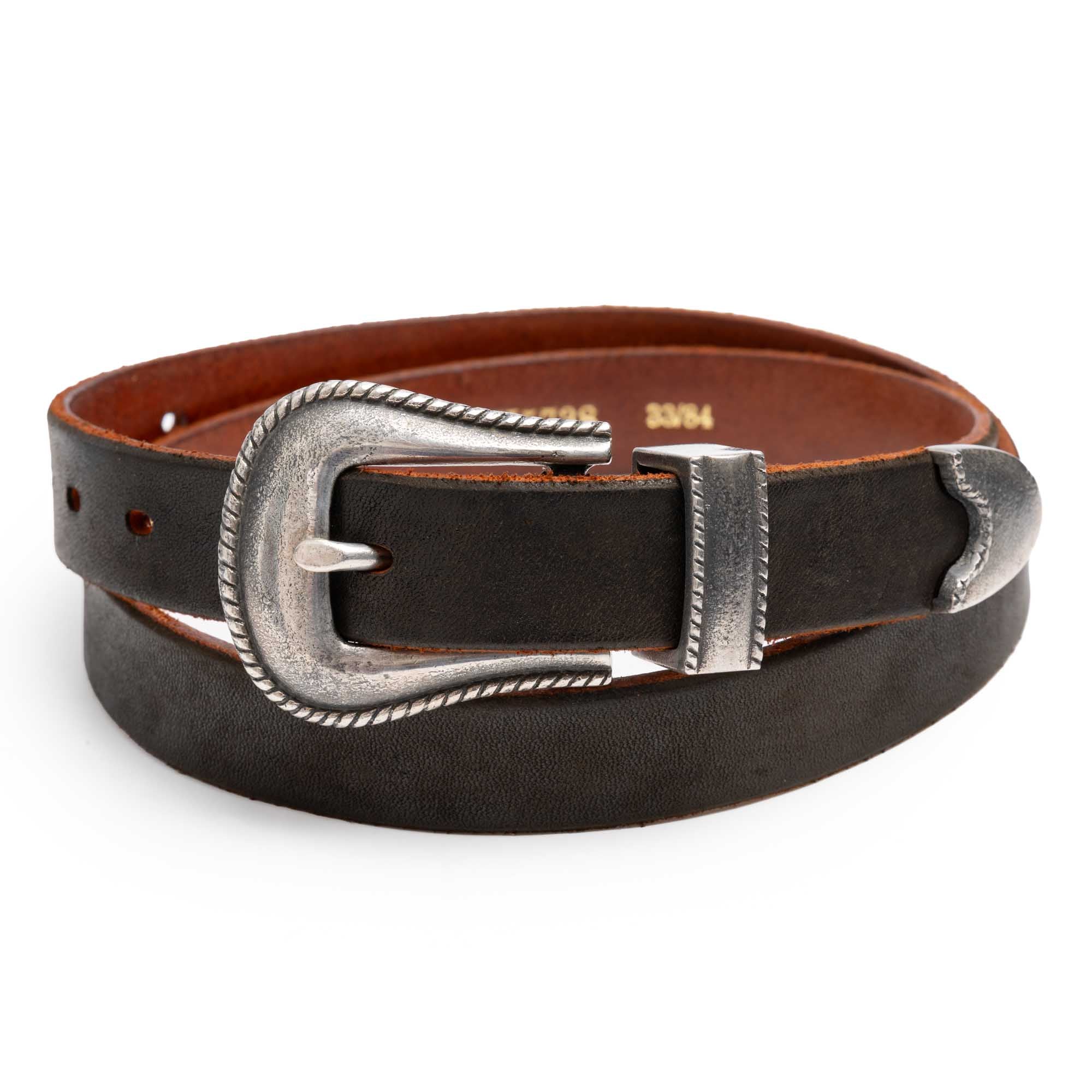 Vintage Works DH5738 Chasin' Belt Black-Belt-Clutch Cafe