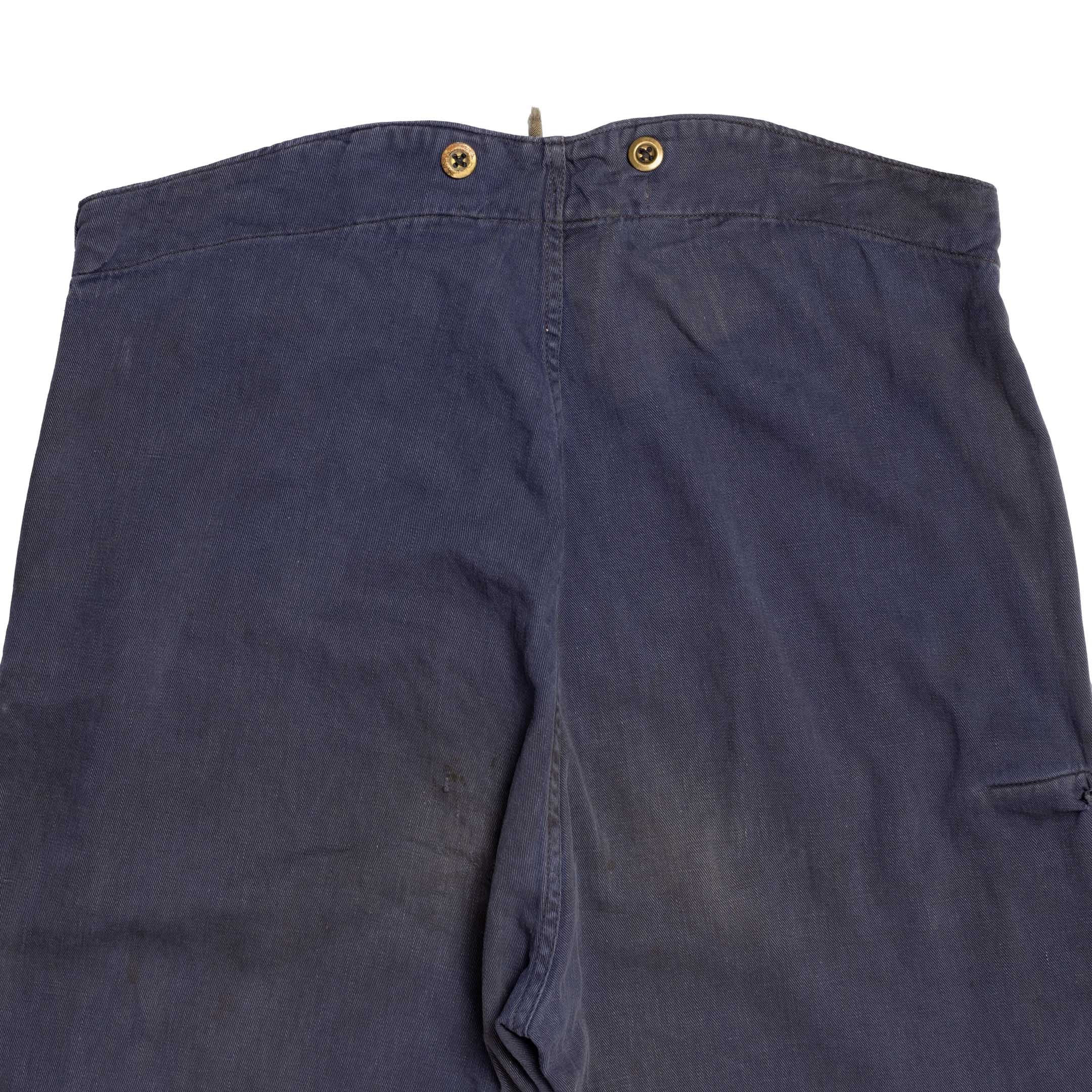 WORNE x Clutch Cafe Vintage 1940s British Work Trousers-Trousers-Clutch Cafe