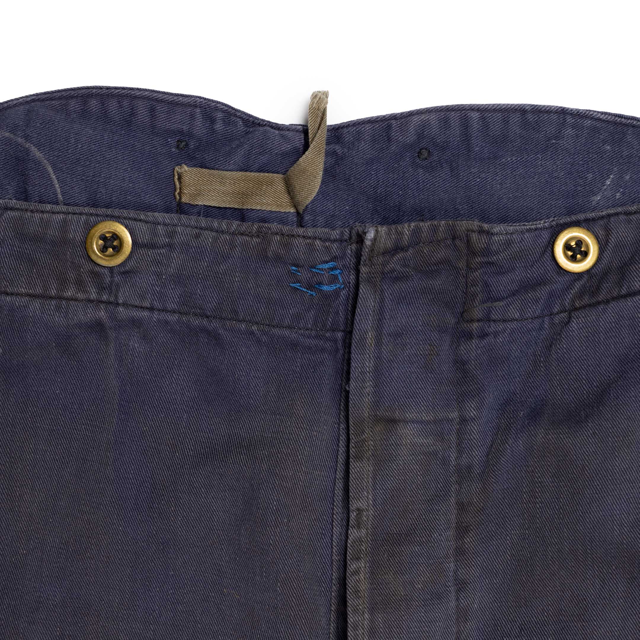 WORNE x Clutch Cafe Vintage 1940s British Work Trousers-Trousers-Clutch Cafe