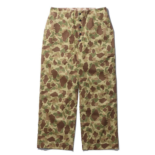 Warehouse & Co Lot. 1224 1940's USMC Parachutist Trousers Camo 