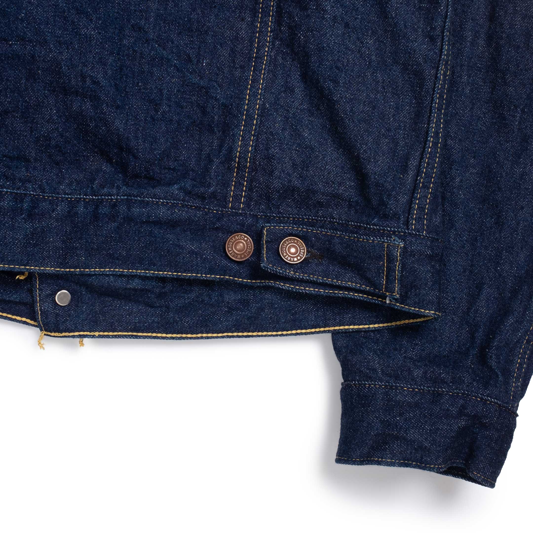 Warehouse & Co Lot. 2003xx 3rd Type (Early 1960's) Denim Jacket Indigo One Wash-denim jacket-Clutch Cafe