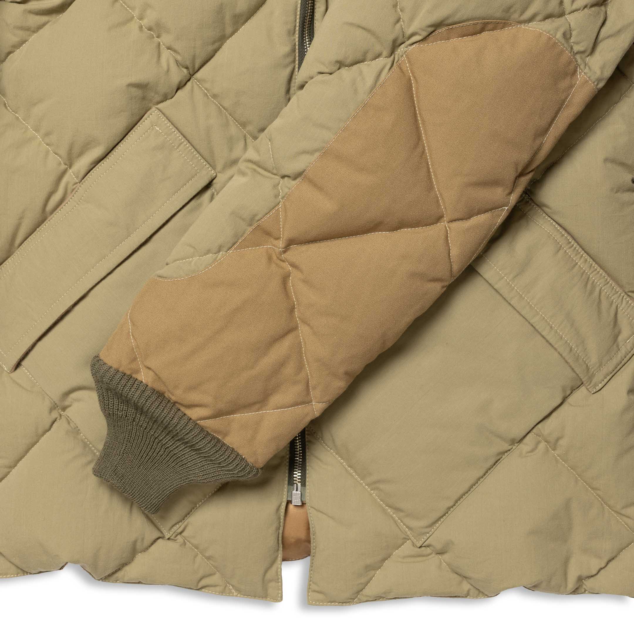 Warehouse & Co Lot. 2210 1930's Alaskan Down Coat OD Green-Down Jacket-Clutch Cafe