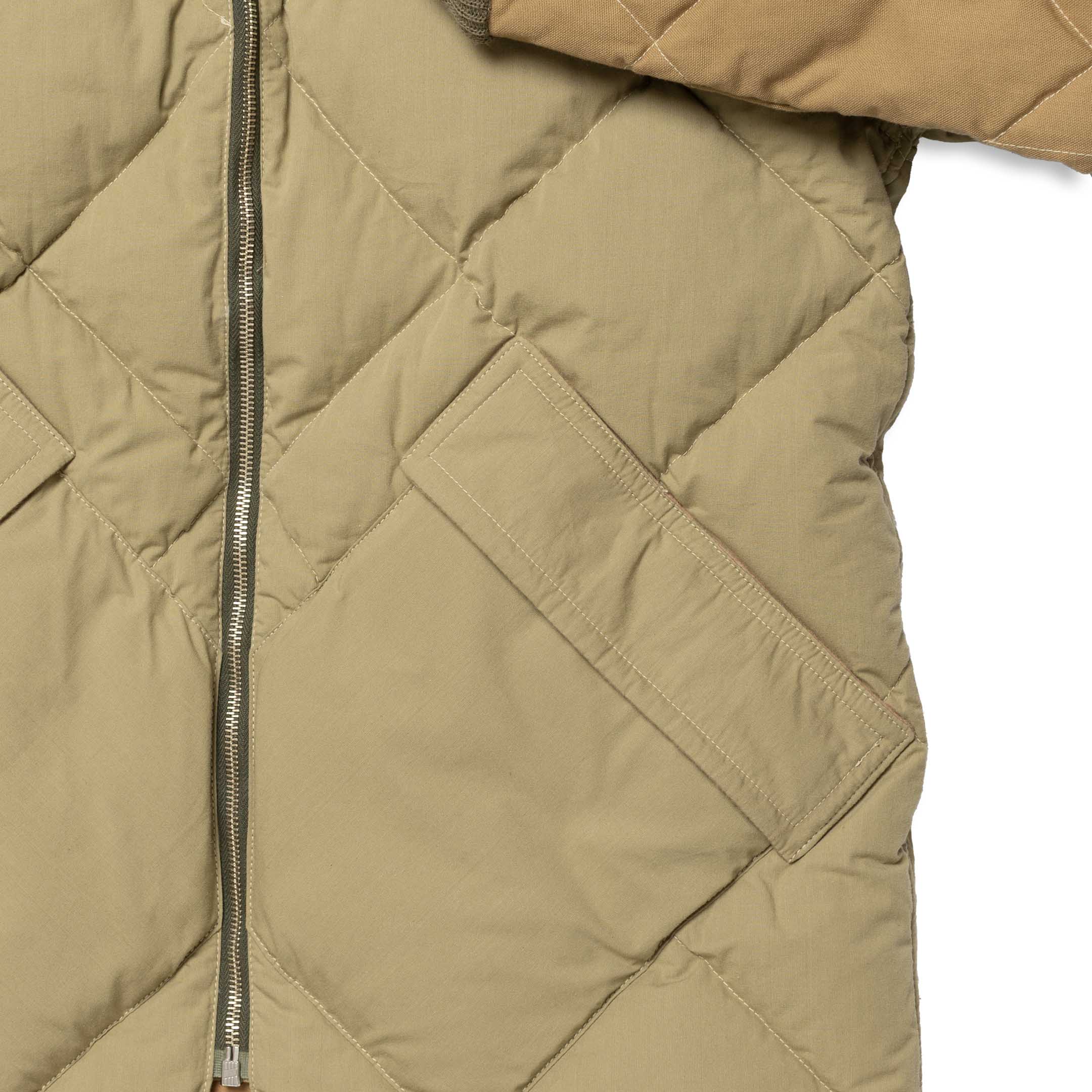 Warehouse & Co Lot. 2210 1930's Alaskan Down Coat OD Green-Down Jacket-Clutch Cafe