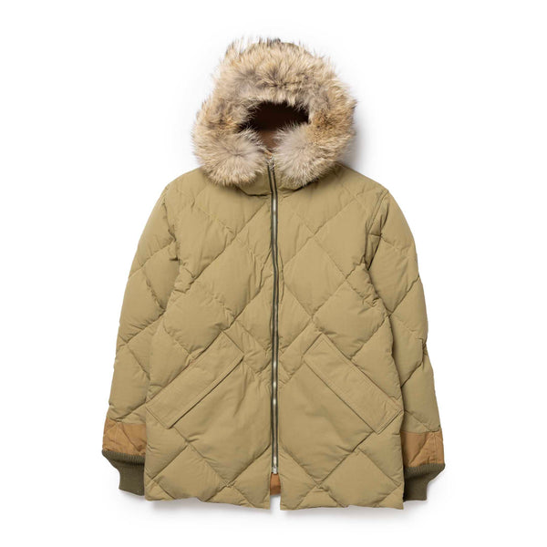 Warehouse & Co Lot. 2210 1930's Alaskan Down Coat OD Green-Down Jacket-Clutch Cafe