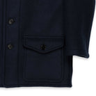 Warehouse & Co Lot. 2228 1930's U.S. Army Wool Mackinaw Coat Navy-Coat-Clutch Cafe