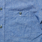 Warehouse & Co Lot. 3044 USN Chambray Shirt Indigo-Shirt-Clutch Cafe