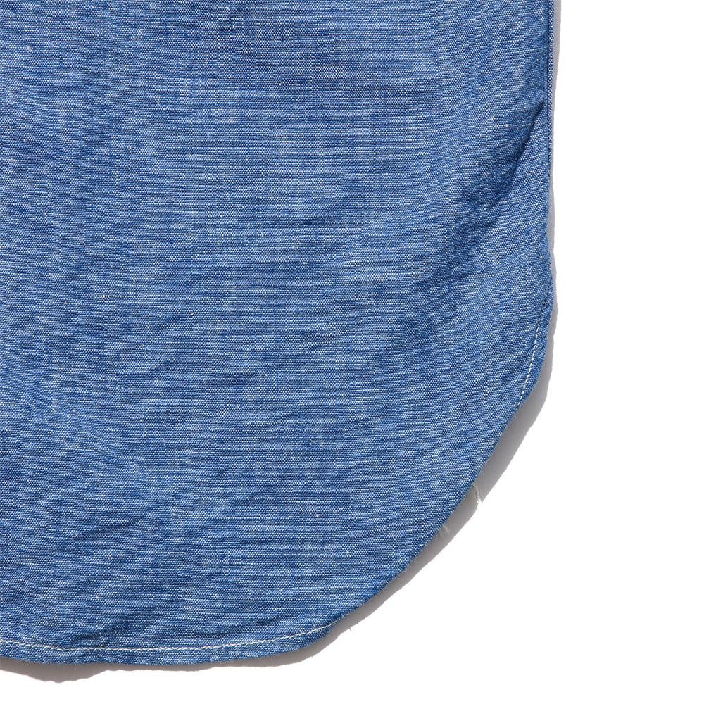 Warehouse & Co Lot. 3044 USN Chambray Shirt Indigo-Shirt-Clutch Cafe