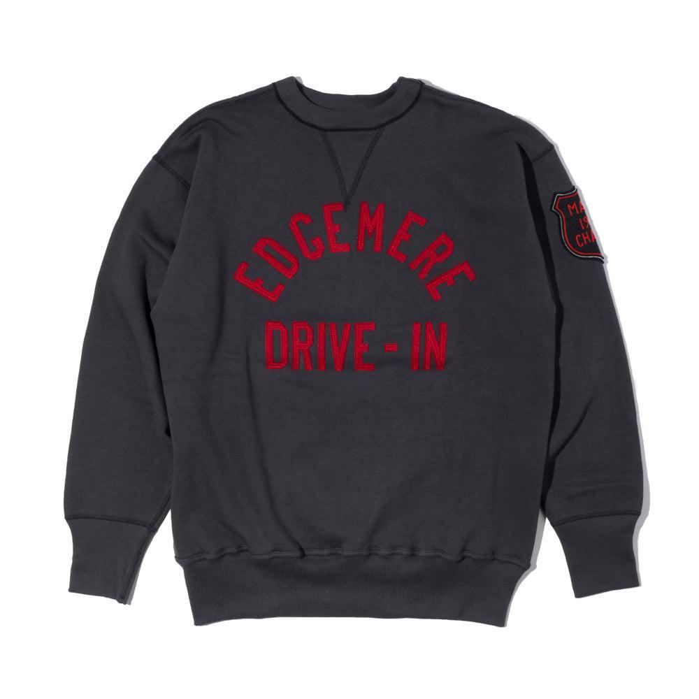 Warehouse & Co Lot. 401 Sweatshirt 'Edgemere' Charcoal-Sweatshirt-Clutch Cafe