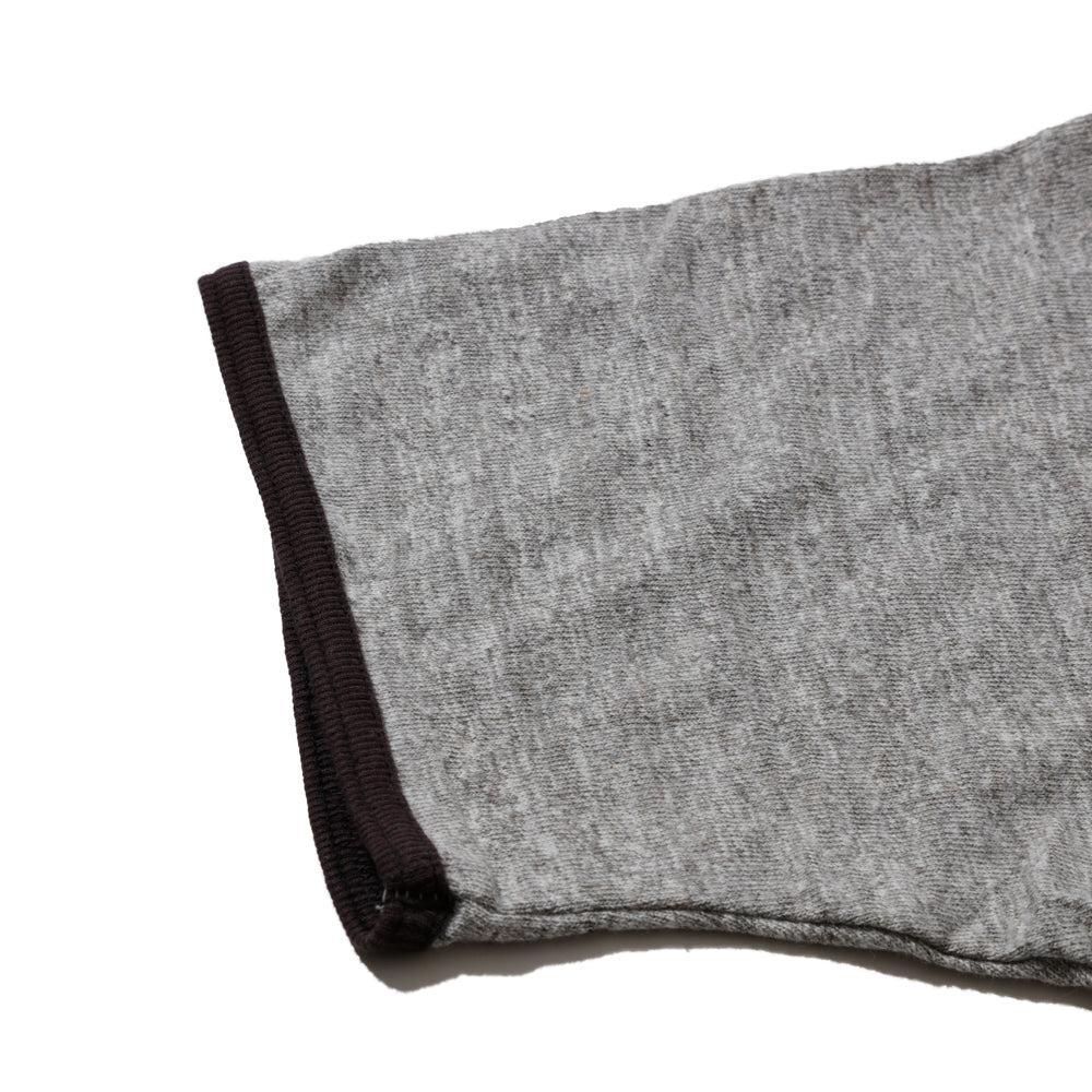 Warehouse & Co Lot. 4059 Ringer T-shirt Grey/Black-T-shirt-Clutch Cafe