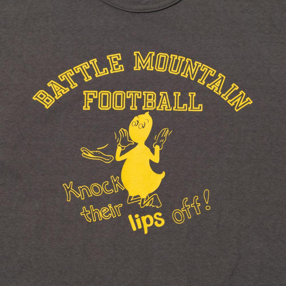 Warehouse & Co Lot. 4064 Battle Mountain T-Shirt Charcoal-Clutch Cafe