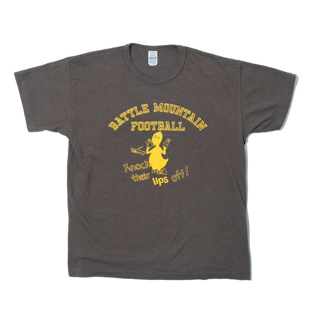 Warehouse & Co Lot. 4064 Battle Mountain T-Shirt Charcoal-Clutch Cafe