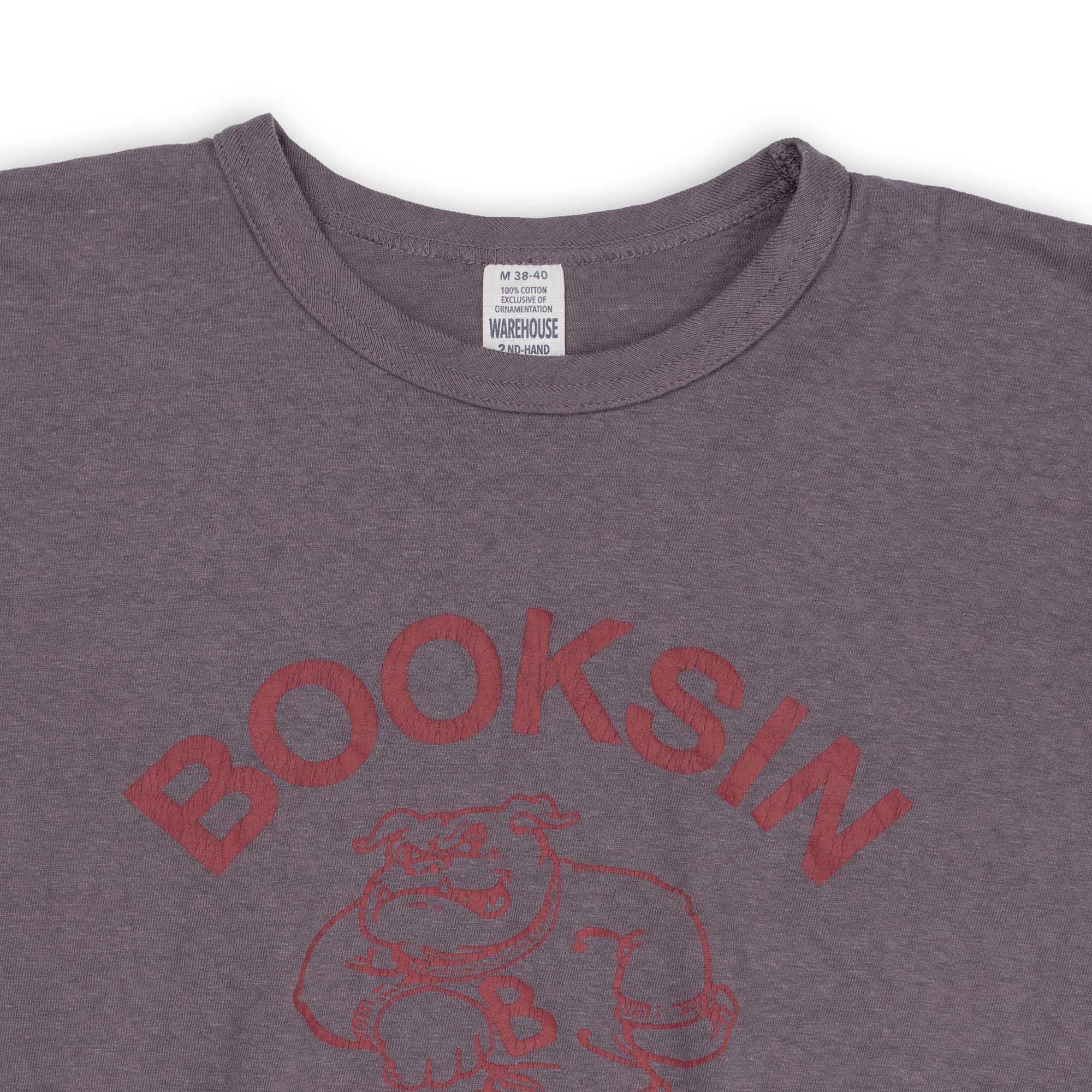 Warehouse & Co Lot. 4064 Booksin T-shirt Navy-T-Shirt-Clutch Cafe