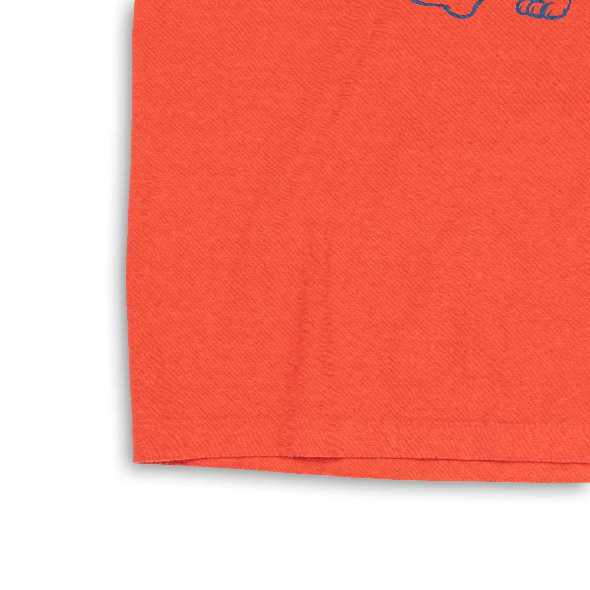 Warehouse & Co Lot. 4064 Booksin T-shirt Red-Clutch Cafe
