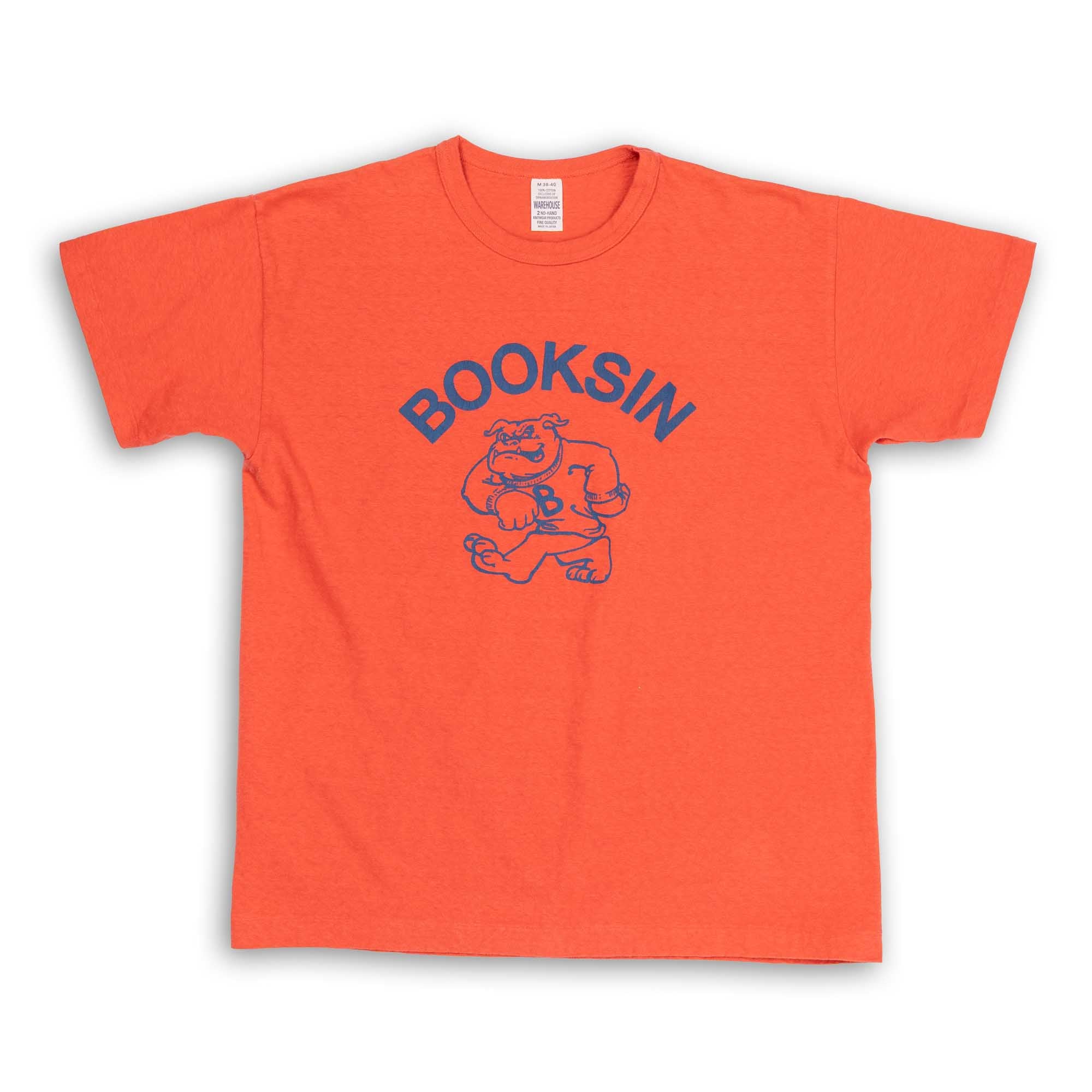 Warehouse & Co Lot. 4064 Booksin T-shirt Red-Clutch Cafe