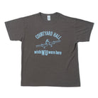 Warehouse & Co Lot. 4064 Courtyard Hall T-Shirt Charcoal-Clutch Cafe