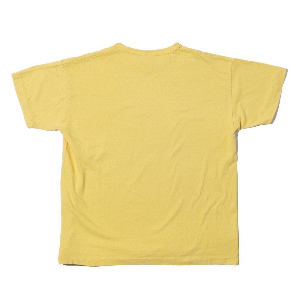 Warehouse & Co Lot. 4064 Hawaiian Surfer T-Shirt Yellow-Clutch Cafe