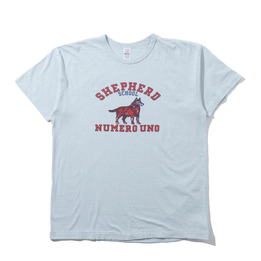 Warehouse & Co Lot. 4064 Shepherd T-shirt Sax-T-shirt-Clutch Cafe