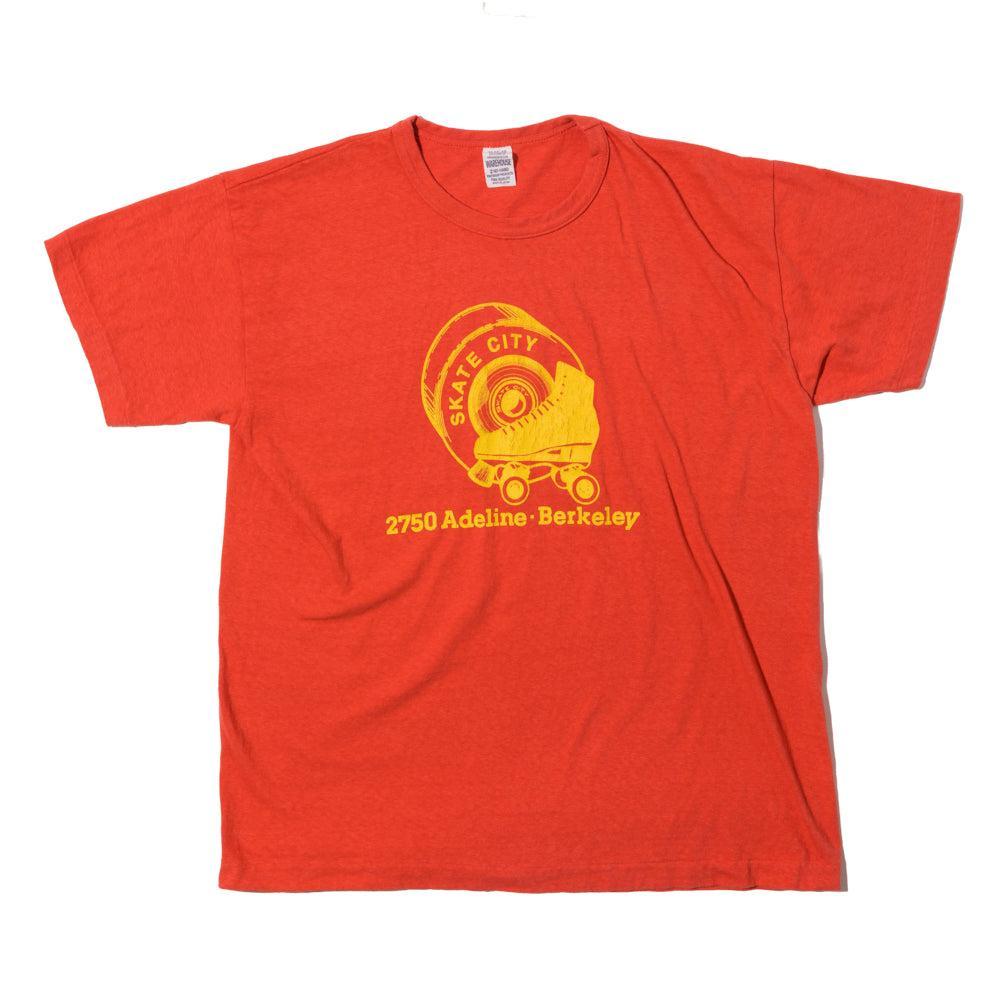 Warehouse & Co Lot. 4064 Skate City T-Shirt Red-Clutch Cafe