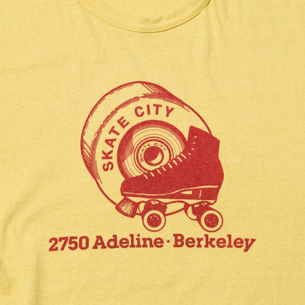 Warehouse & Co Lot. 4064 Skate City T-Shirt Yellow-Clutch Cafe