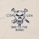 Warehouse & Co Lot. 4064 USN T-Shirt Natural-Clutch Cafe