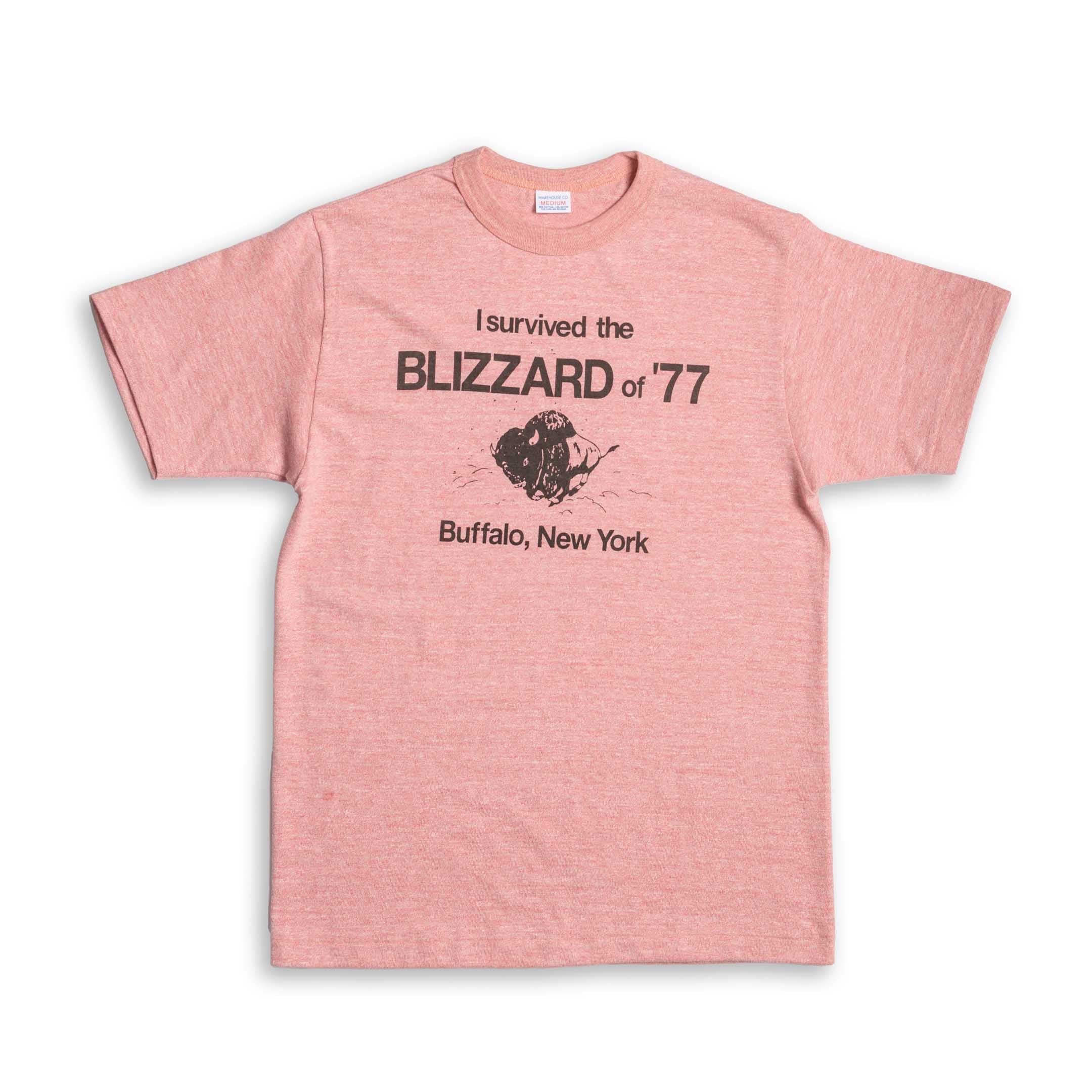 Warehouse & Co Lot. 4096 Blizzard T-Shirt Red-T-shirt-Clutch Cafe