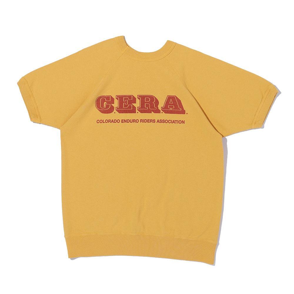 Warehouse & Co Lot. 4104 S/S Sweatshirt Cera Yellow-S/S Sweatshirt-Clutch Cafe